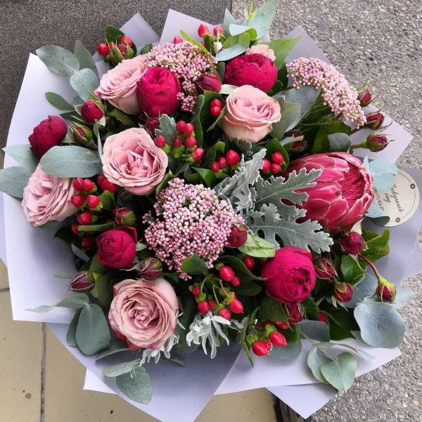 цветочные букеты