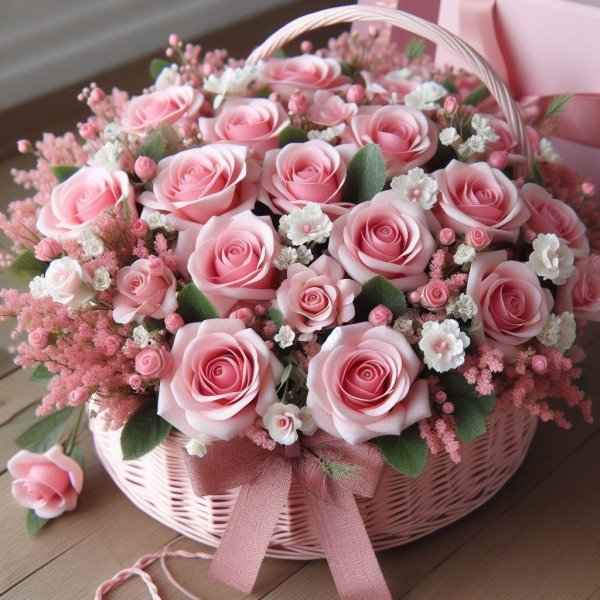 цветочная корзина