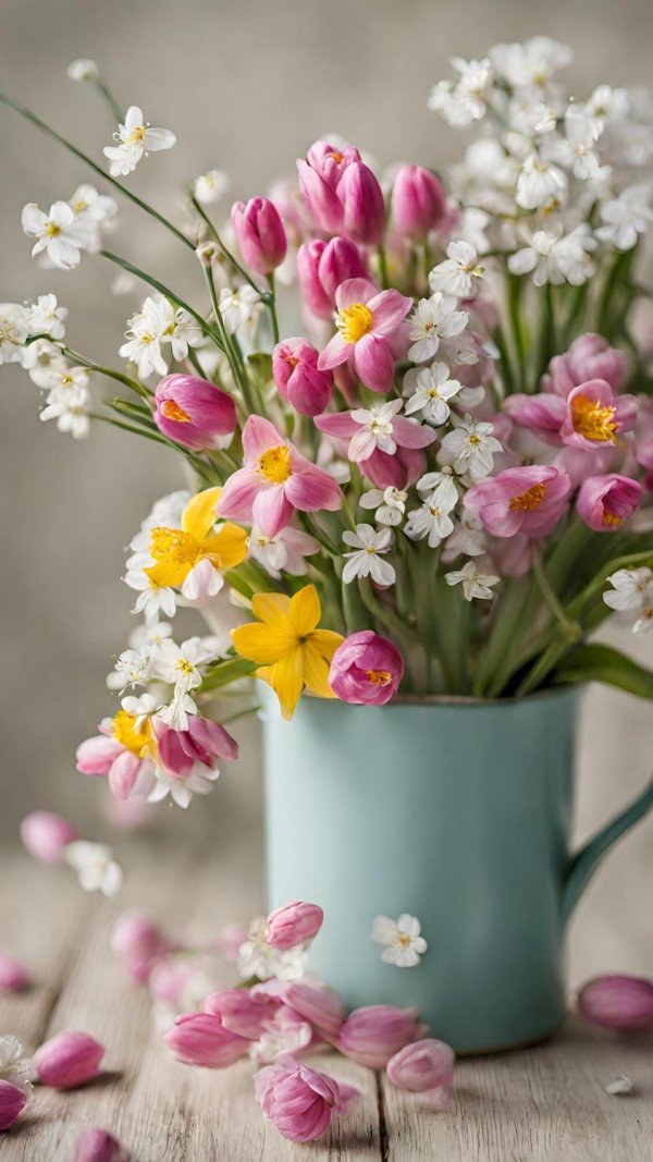 весенние цветы