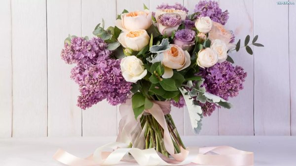 сирень и розы 1883