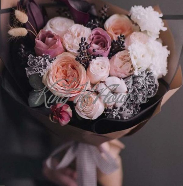 модные букеты