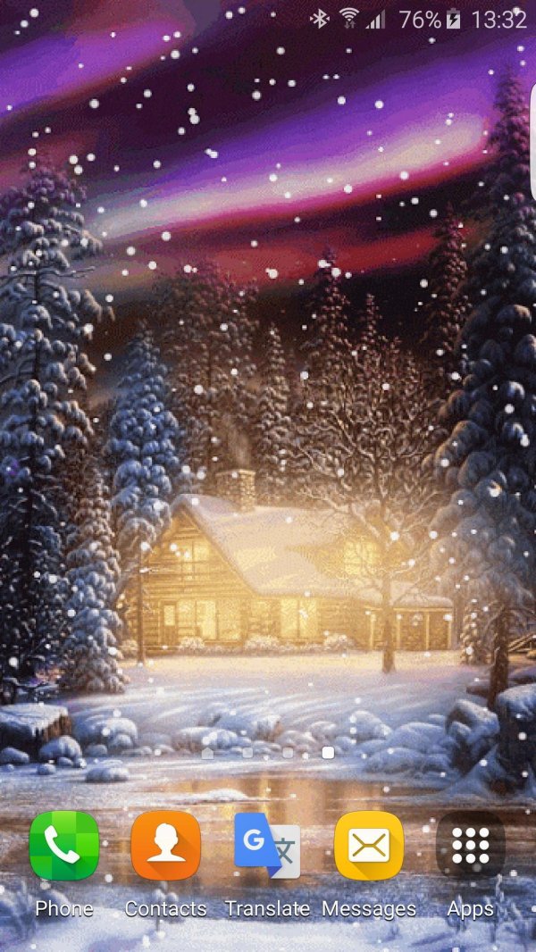 рождественские пейзажи