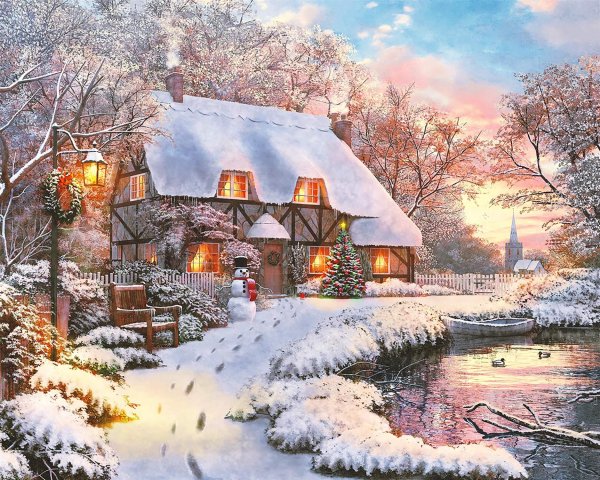 доминик дэвисон картины рождество