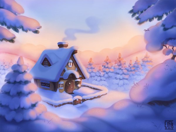 зимние домики