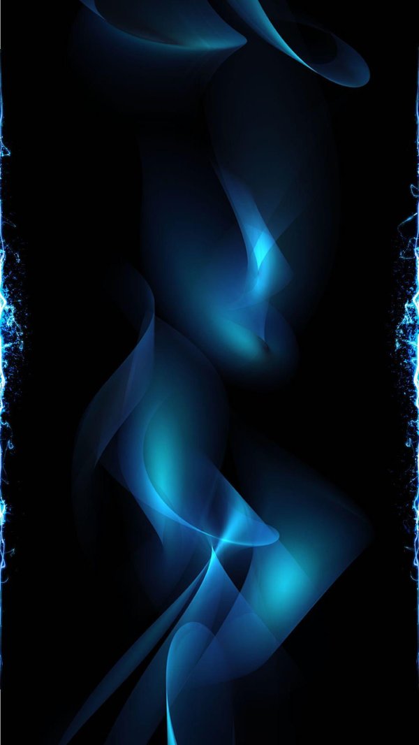 сине черная абстракция