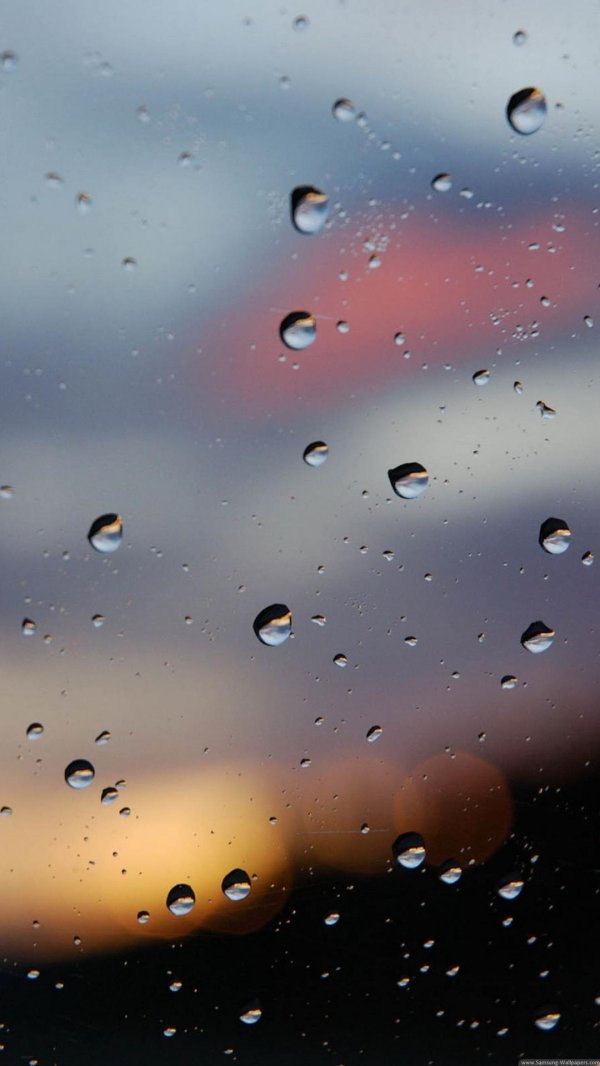 капли дождя