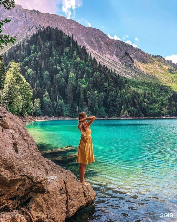 озеро рица жемчужина абхазии