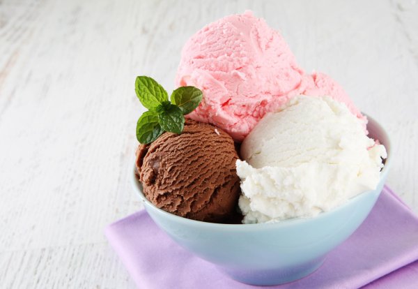 мороженое шарик