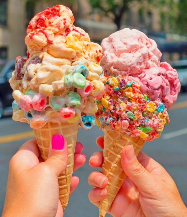 самое вкусное мороженое
