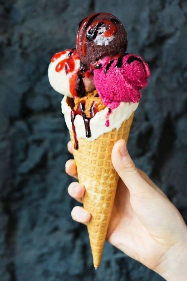 итальянское мороженое джелато