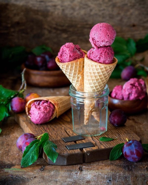 мороженое ягодное