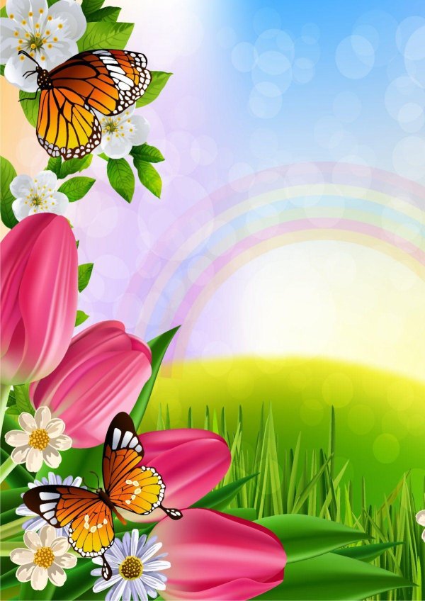 весенние фоны