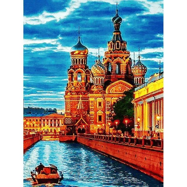 алмазная мозаика храм спаса на крови