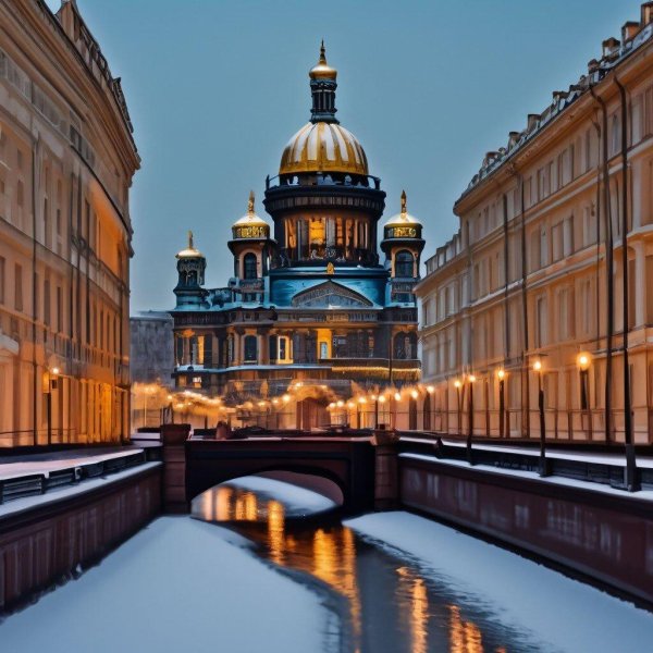 исаакиевский собор с невы