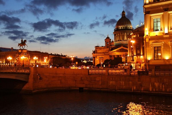 синий мост санкт петербург