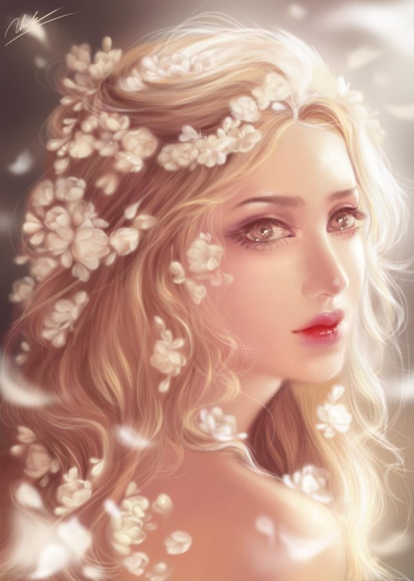 нежная женщина