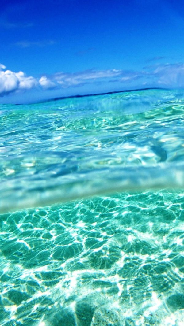 прозрачное море