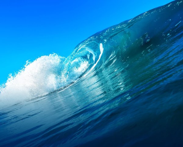 волна океана