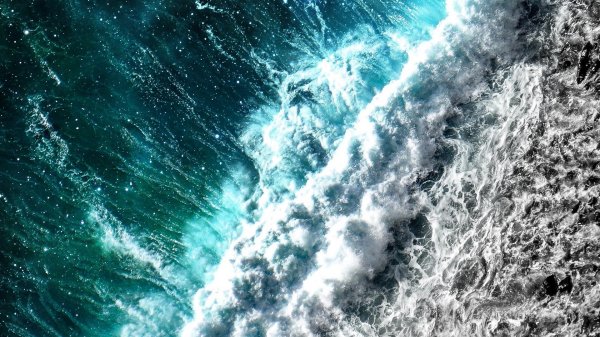 волна океана