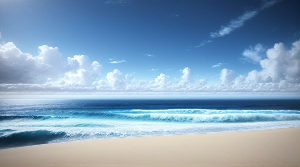 голубой океан