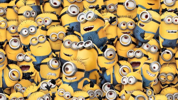 много миньонов