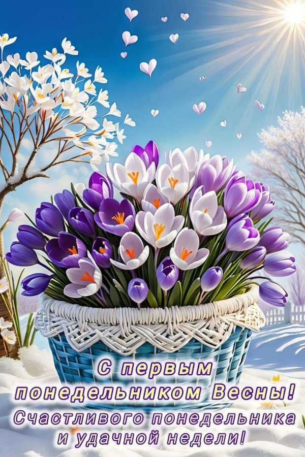 первый понедельник весны