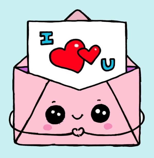 кавайные рисунки для срисовки