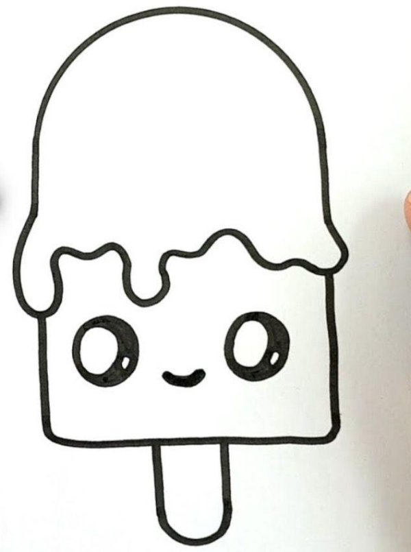 раскраски мороженки