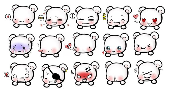 каваи рисунки для срисовки