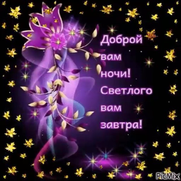 доброй ночи светлого завтра