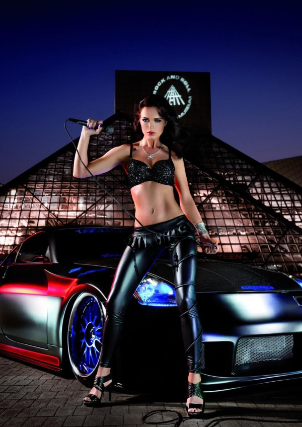 горячие девушки и автомобили