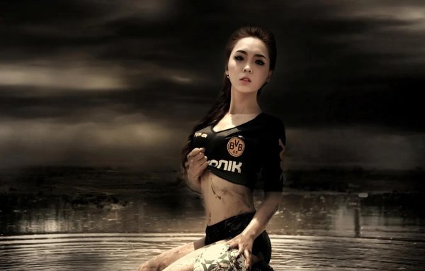 девушки футболистки