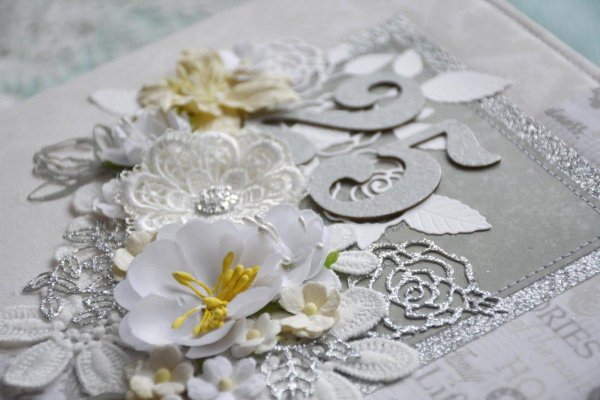 серебряная свадьба открытка