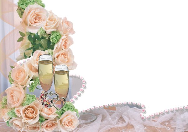 свадебная рамка