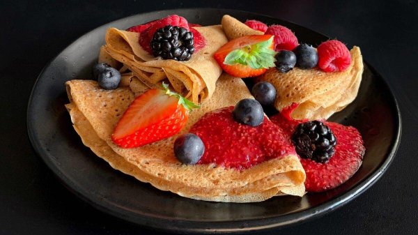 блины красиво