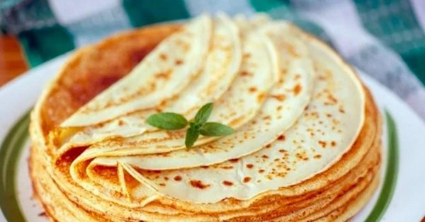 тонкие блинчики