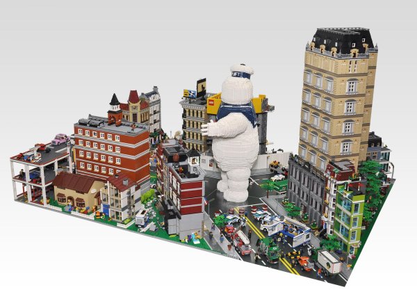 лего охотники за привидениями зефирный человек