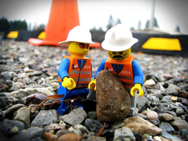 лего строители