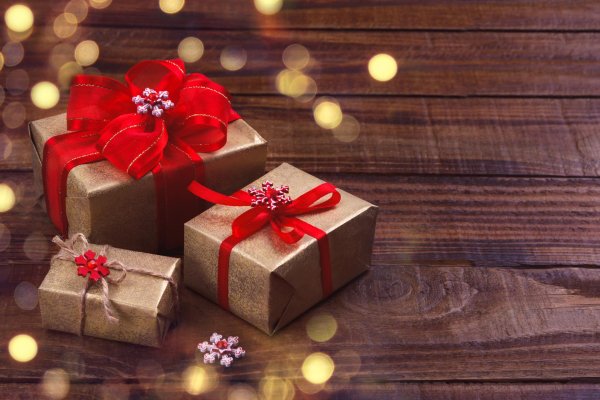 фон подарки