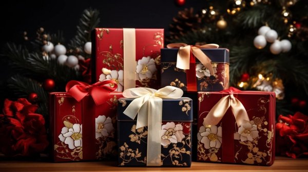 новогодние боксы подарочные