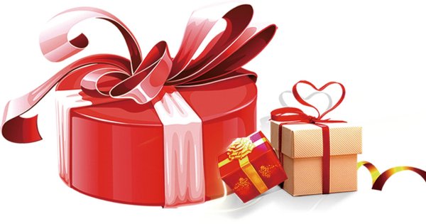 подарок без фона для фотошопа