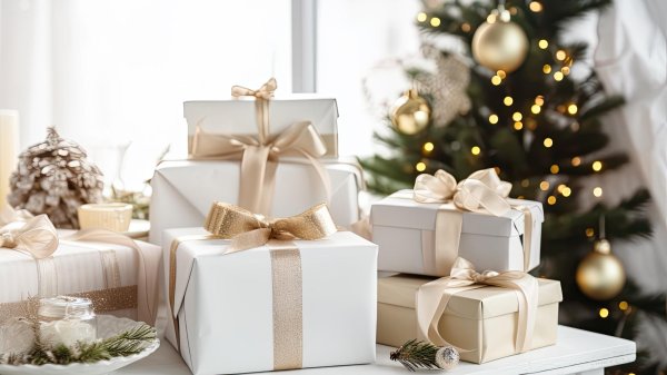 рождество подарки