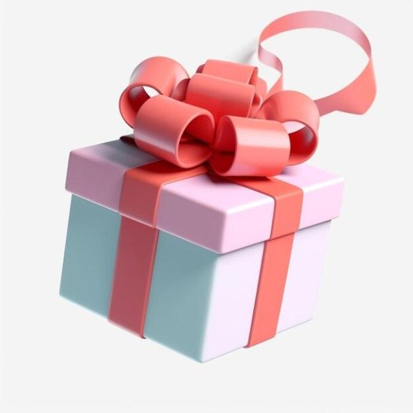 подарок с бантом