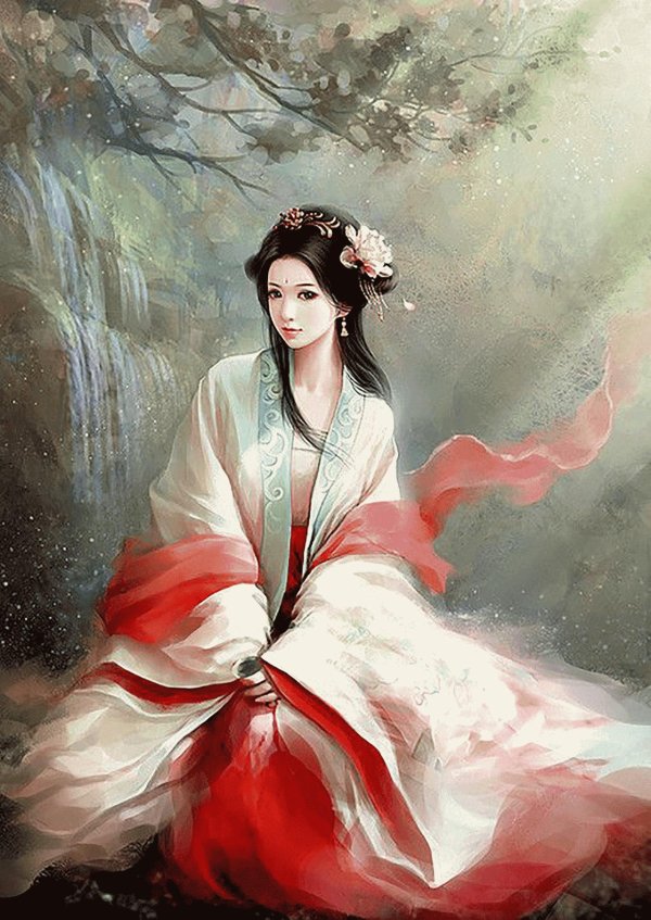 гейша в ханьфу