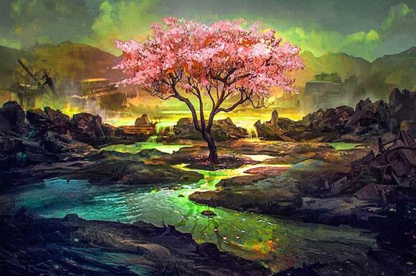 сакура дерево