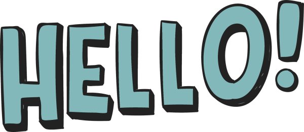 стикер приветствие